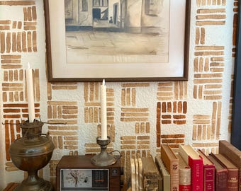 Signed Charcoal & Wash Architectural Study, Framed Original Drawing, Modernist Urban Scene, Neutral Tones, 22x18 Wall Art, Vintage Sketch