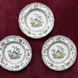 スポードCopeland アンティークプレート４枚 アンティークプレート SPODE イギリス Copeland コーポランド