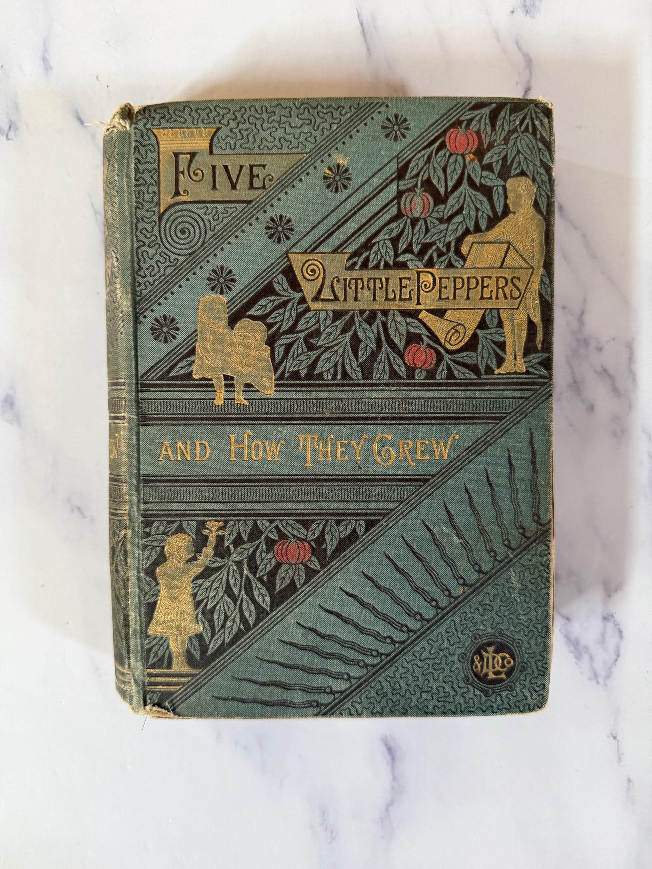 Antique Book 1880 - Etsy