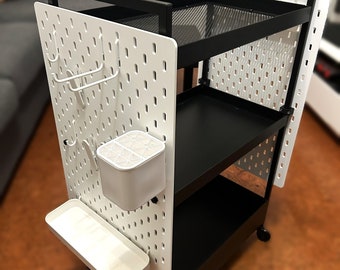 IKEA SKADIS Pegboard Mounting Set for NISSAFORS Serving Cart