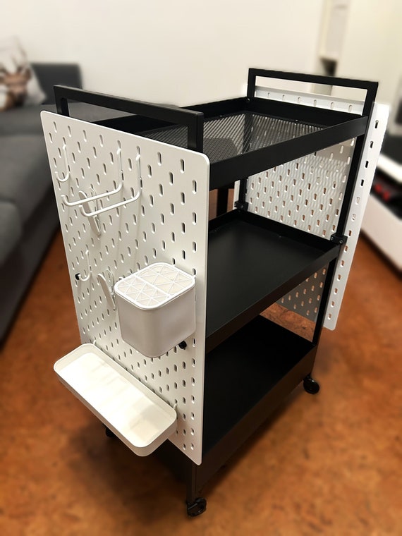 IKEA SKADIS Pegboard Mounting Set for NISSAFORS Serving Cart