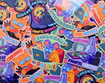 Chronically Online Stickers