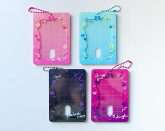 NEW! Acrylic Photocard Holders