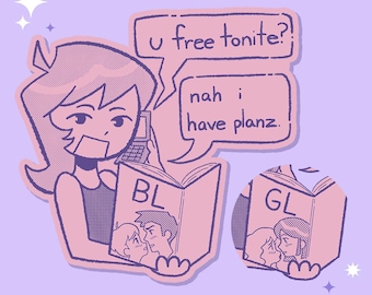 Reading BL/GL Stickers