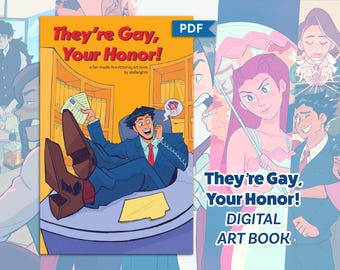 AA Lawyer Fan Art Book - DIGITAL PDF