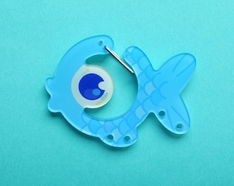 FISH Acrylic Carabiner