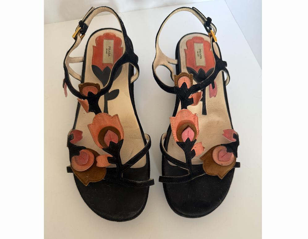 Floral Prada Shoes - Etsy