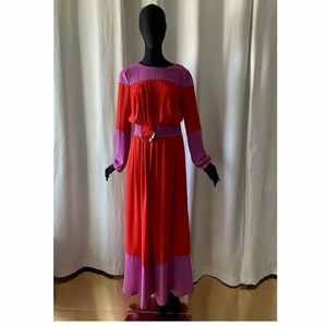 Roberto Cavalli 70s style long dress