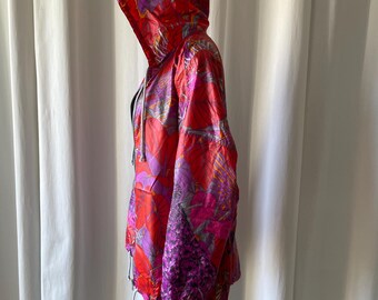Vintage 80's Salavatore Ferragamo Camouflage Jungle Summer