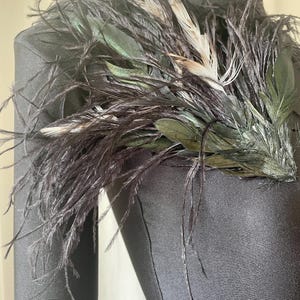 Broche En Plumes D’autruche Moelleuse – Accessoire Bohème Chic Pour Mariage, Fête Ou Quotidien