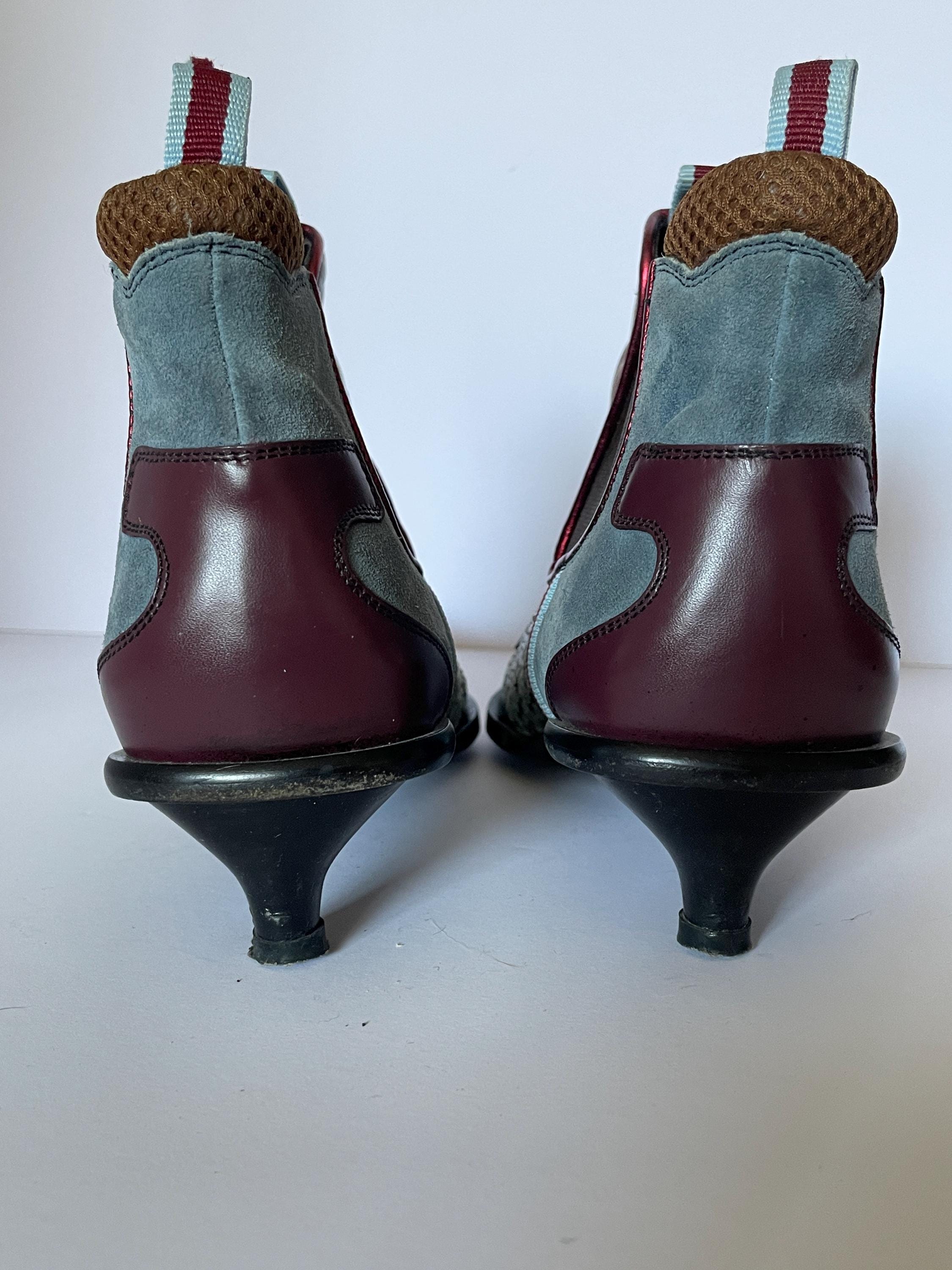 靴 miumiu 99aw archive side goa boots miumiu 99aw archive side goa boots