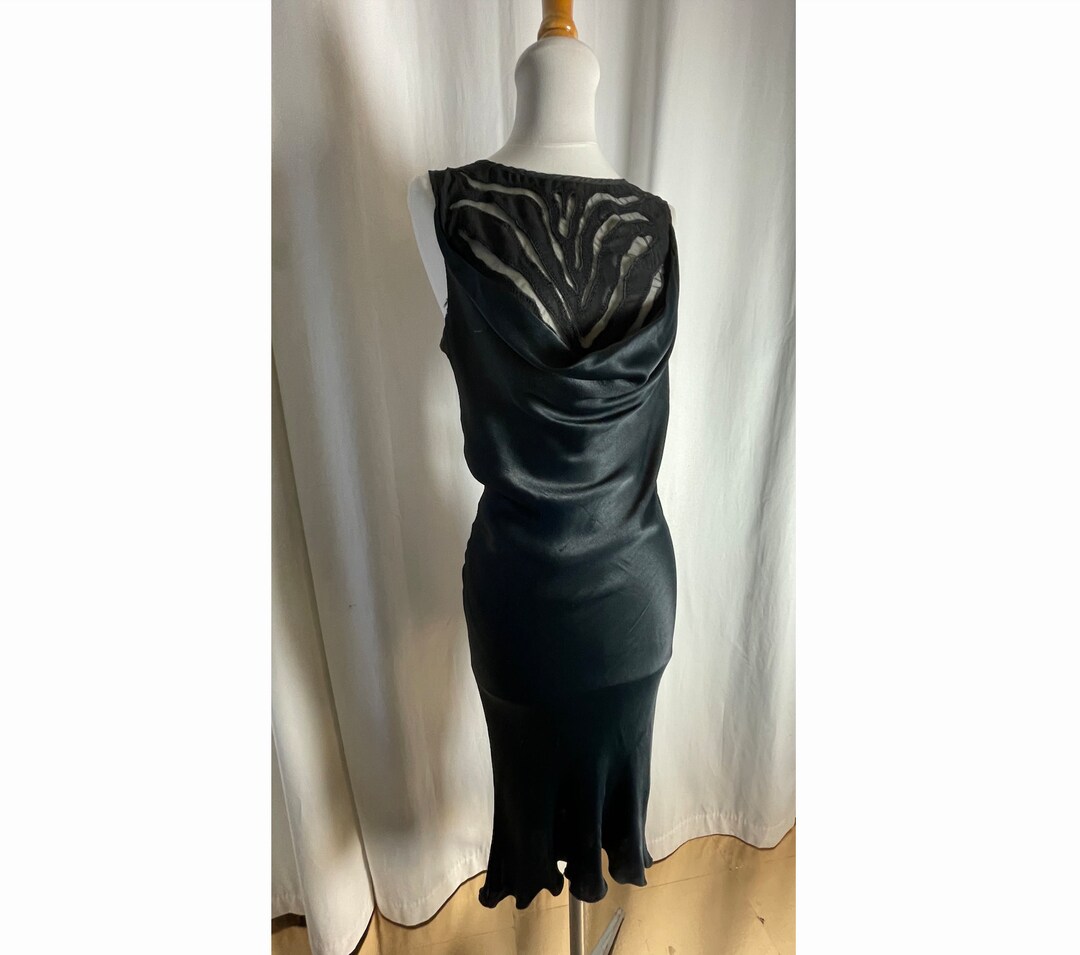 Cavalli Tiger Draped Dress Etsy