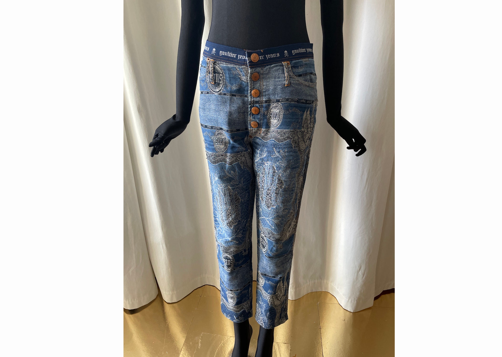 Jean Jacquard dragon Jean Paul Gaultier Winter 1994