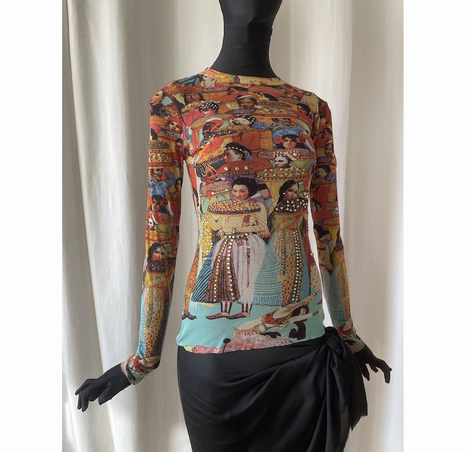 Jean Paul Gaultier Mesh - Etsy Jean Paul Gaultier Mesh - Etsy