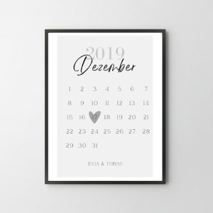 Imagem personalizada &quot;Aniversário&quot; | Aniversário de presente | casamento | aniversário de casamento | Dia dos Namorados | Presente para ele, para ela | A4 | A5 | PDF