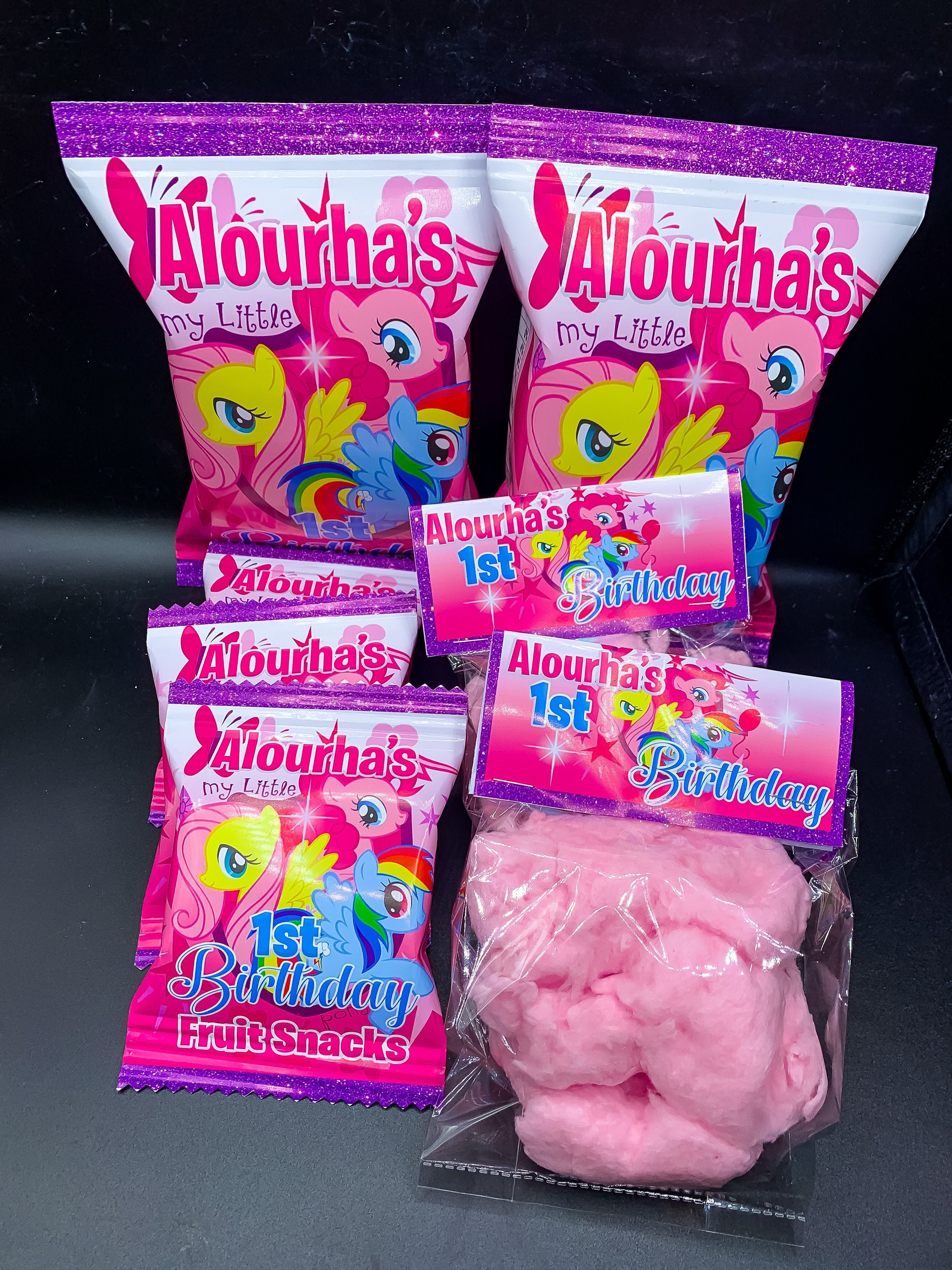 My Little Pony Pinkie Pie Rarity Fluttershy Girls School Lunch Snack B