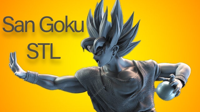 STL file GOKU SUPER HERO DRAGON BALL SUPER 🐉・3D print design to