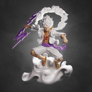 3 One Piece Luffy Gear 4 Images, Stock Photos, 3D objects, & Vectors