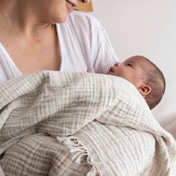 Stein Soft Gauze Musselin 100% Baumwolle Baby Kinder Luxus Musselin Decke