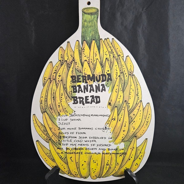 Banana Bread Recipe Etsy