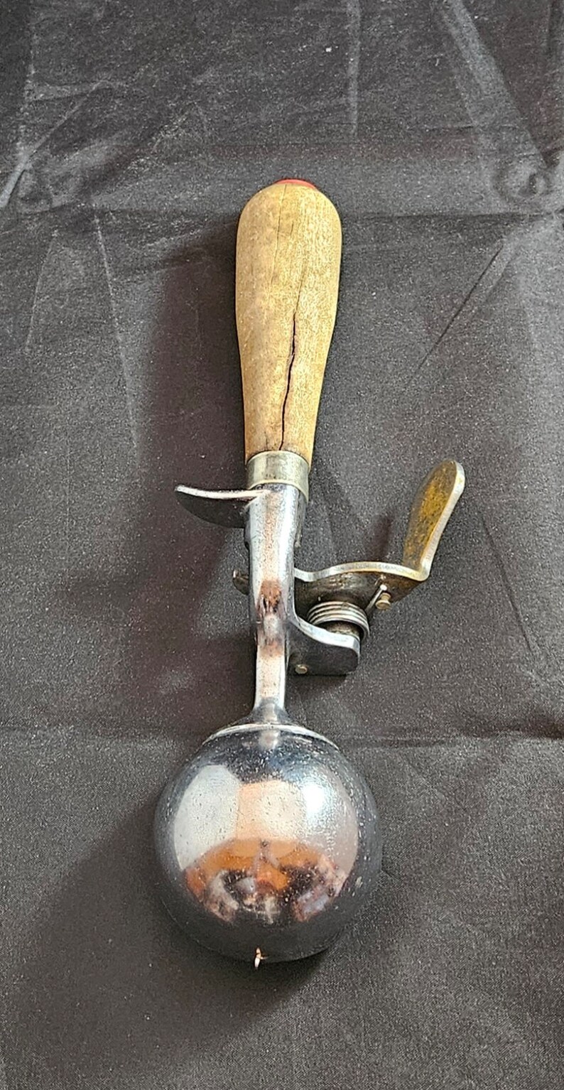 Antique Benedict Indestructo Ice Cream Scoop Etsy