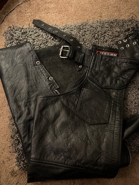 Leather chaps