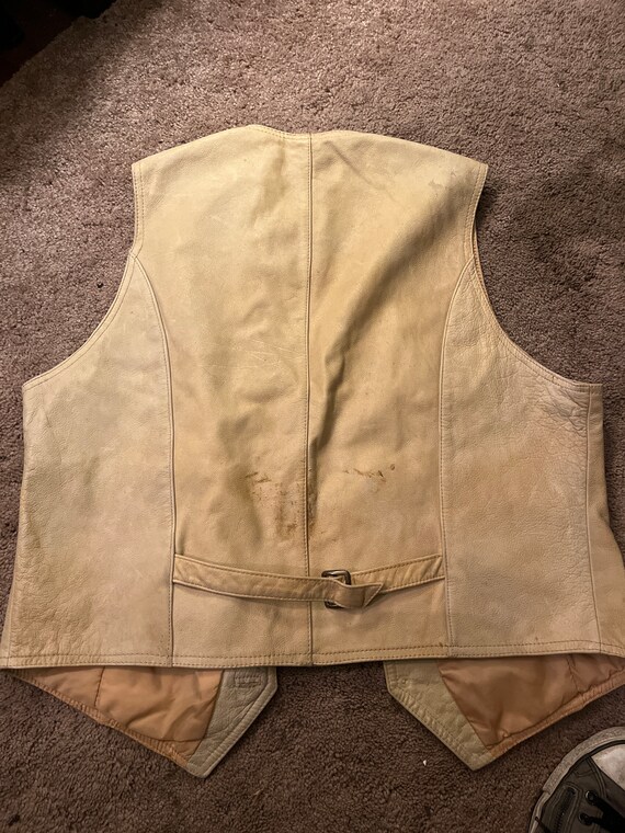 Leather vest - image 6