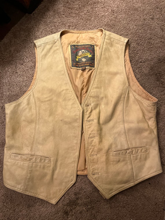 Leather vest - image 1