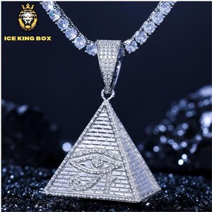 Iced out on sale alien pendant