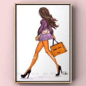 Shopping Day Print