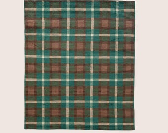 THATCHER HAND-KNOTTED Rug 8x10 9x12 10x14 Made To Order In Any Sizes Quick- Shipping|