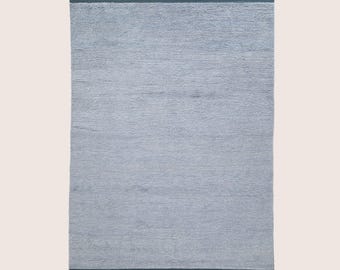 BEVERLEE HAND-KNOTTED Rug 8x10 9x12 10x14 For livingroom bedroom Area Rugs Made To Order In Any Sizes Quick- Shipping