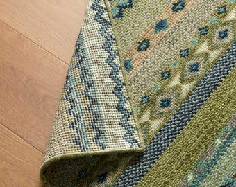 Sufyan Hand-Knotted Wool Rug 8x10 9x12 10x14 12x15 Made To Order In Any Sizes Quick-Shipping