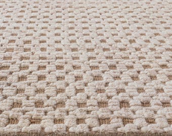 Dasha Hand-Loomed Wool Rug 8x10 9x13 10x14 12x15 Large Area Hand Loom For Livingroom Bedroom Kitchen