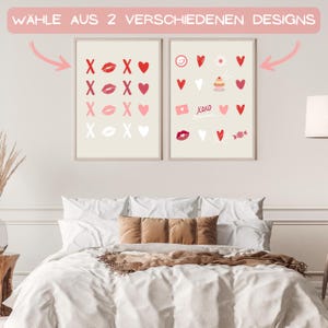 Detti e citazioni Poster "XoXo" su carta premium opaca, decorazione, decorazione murale