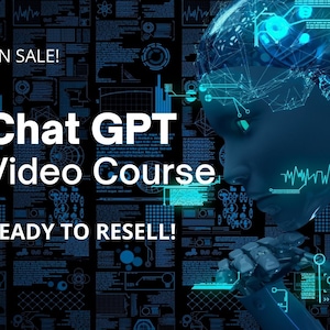 ChatGPT Video Course | High Quality PLR Course | PLR Videos to Create Content for Website, Social Media, Articles for Blog...