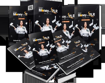 Make Money With PLR Blueprint, Ebook, Passive Income, Side Hustle, Digital Product, Resale Rights, Digital Download, Resell Rights, MRR