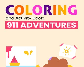 Livre de coloriage et d'activités DPP pour enfants, pages à colorier pour enfants, droits de revente maître, mrr, produit numérique, téléchargement numérique, revente