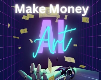 Make Money with AI Art, Ebook, Passive Income, Side Hustle, Digital Product, Resale Rights, Digital Download, Resell Rights, MRR