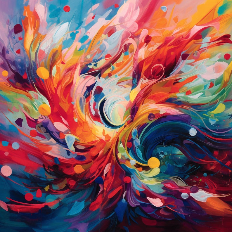 PLR 100 Midjourney Prompts Abstract Art MRR Rights, Resell Rights