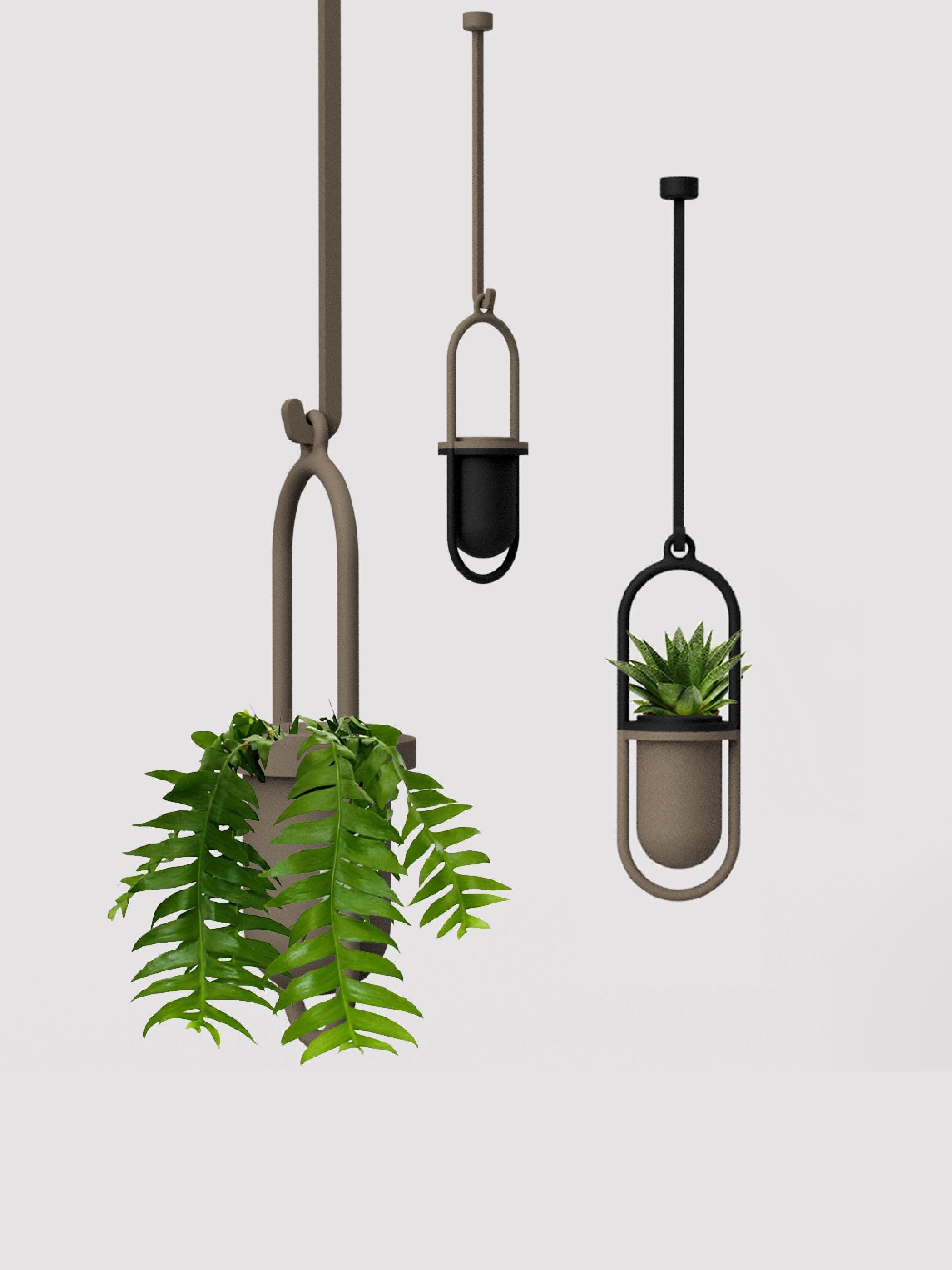 NEWFUN Blumenampel Hngend Innen 2 Stck - Metall Blumentopf Hngend Fr  Innen Und Auen