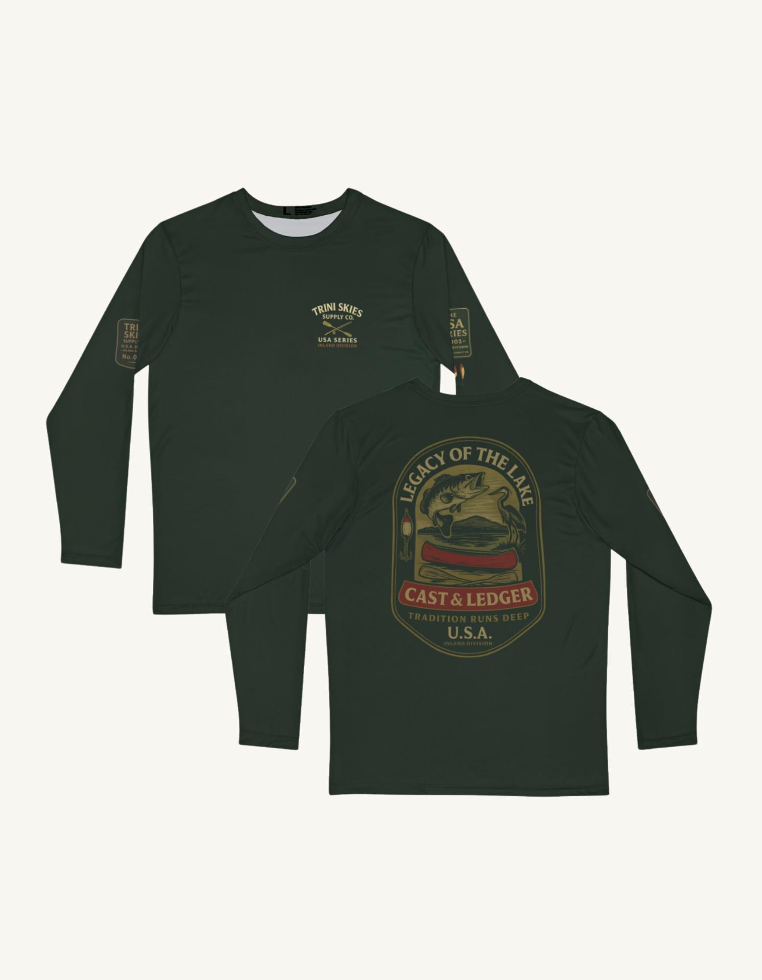 Penn T-Shirt Technique à Manches Longues pour Homme XXL Peau Penn T-Shirt Technique à Manches Longues pour Homme XXL Peau