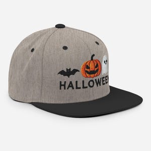 Halloween Vibes Embroidered Snapback Spooky and Stylish Headwear Great Gift Idea Mens Hat Womens Hat