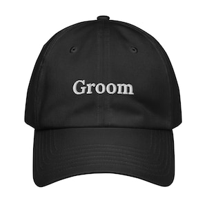 Groom Under Armour® Dad Hat – Embroidered Performance and Style Combined Great Gift Bachelor Gift Wedding Gift