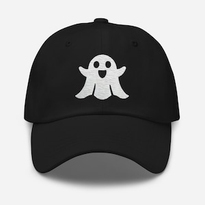 Embroidered Halloween Ghost Dad Hat Spooky Style for Every Day Spooky Season Pumpkin Hat