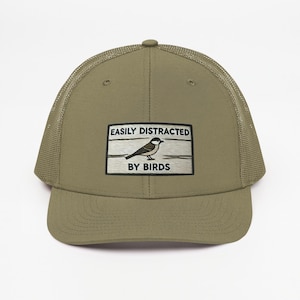 Casquette oiseau brodée facilement distrait par les oiseaux Richardson 112
