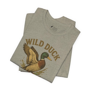 Wild Duck Shirt Mallard Duck T Shirt Duck Hunting Shirt Vintage Inspired Mallard Graphic Tee Outdoorsman Shirt Trini Skies Supply Co