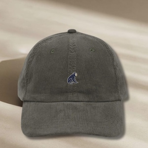 Cappello da papà scimmia - Cappellino in velluto a coste destrutturato con logo Heritage ricamato Trini Skies