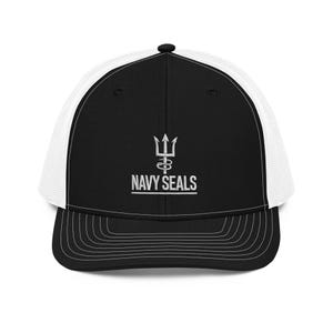 US Navy SEALs Embroidered Richardson 112 Trucker Hat Patriotic Mesh Cap for SEALs