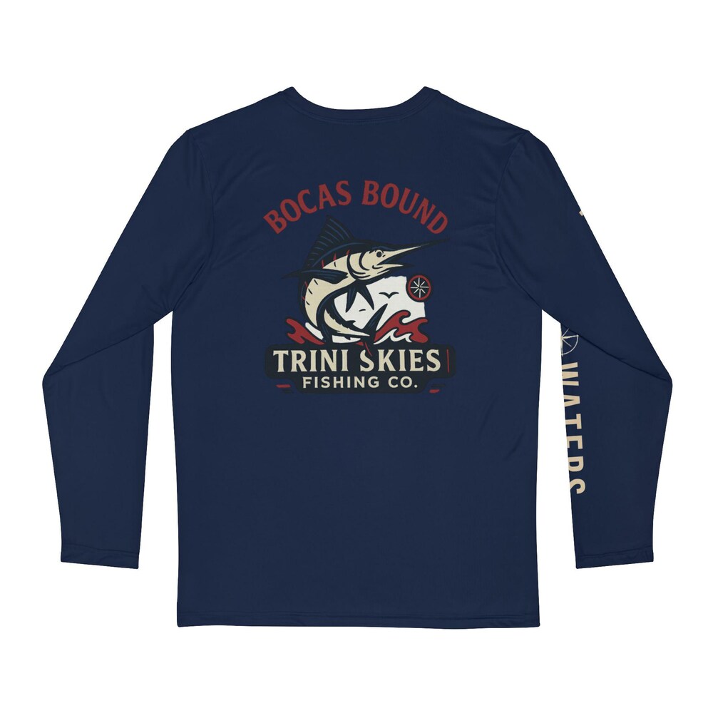 Trini Skies Fishing Shirt Bocas Bound Long Sleeve Shirt Built For Offshore Adventures Coastal Adventure Gear Performance Shirt Uv Protection Printfushion